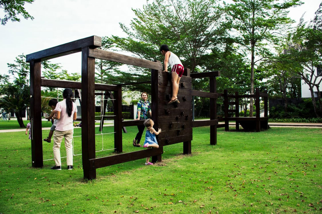 Cho Thue Villa Sanctuary Ho Tram_kid Playground